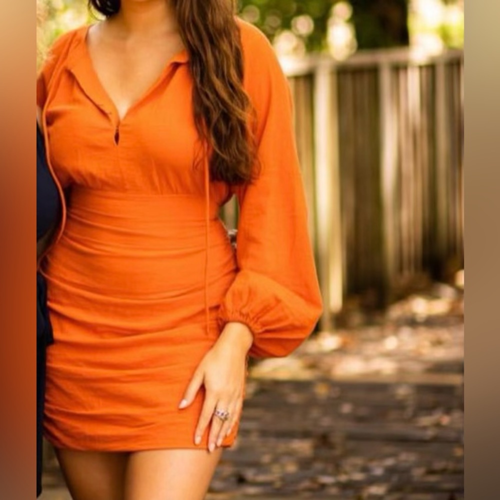 Orange Free People dress